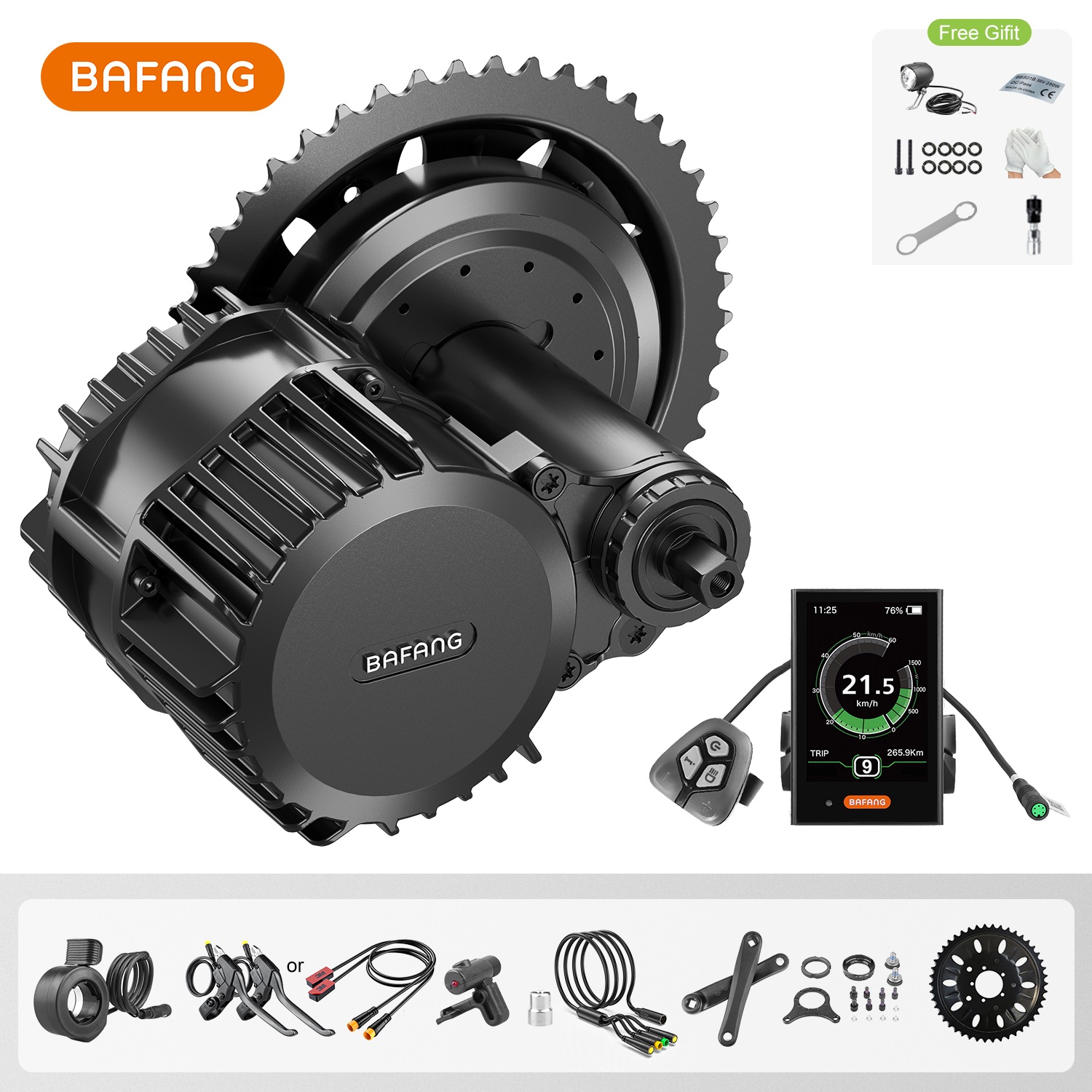 Bafang Bbs02B 48V 750W Mid Drive Kit - Bafang G320 48 فولت 52 فولت