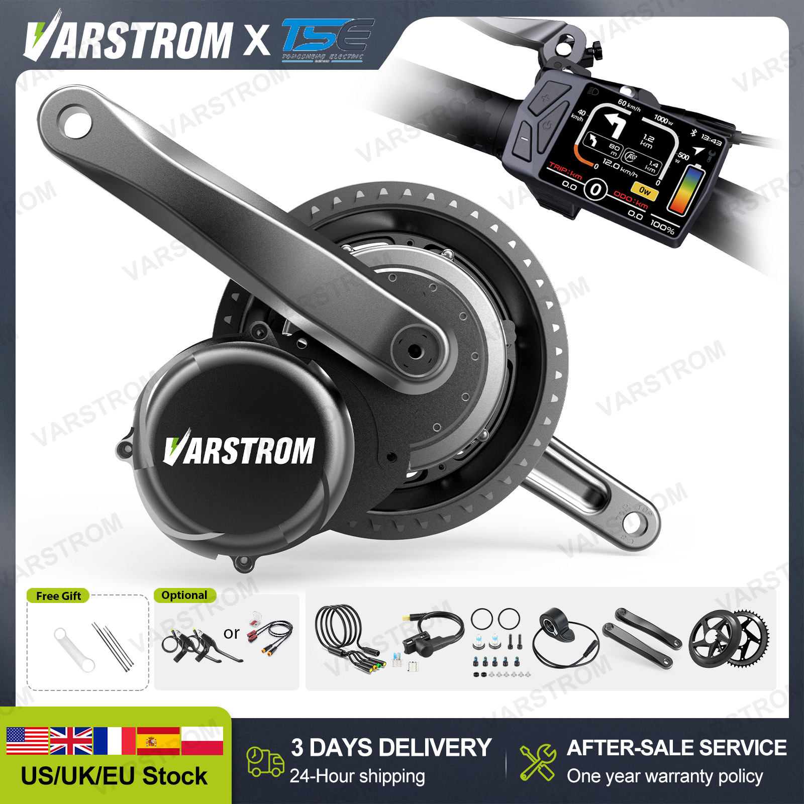Tongsheng Tsdz2B Mid Drive Motor - [تسليم ثلاثي الأيام] Tongsheng Mid Motor