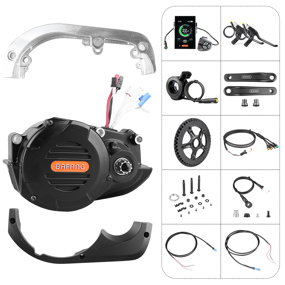 Mid Drive Motor Kit 52V 1000W - مجموعة تحويل دراجة كهربائية للشحن بمحرك