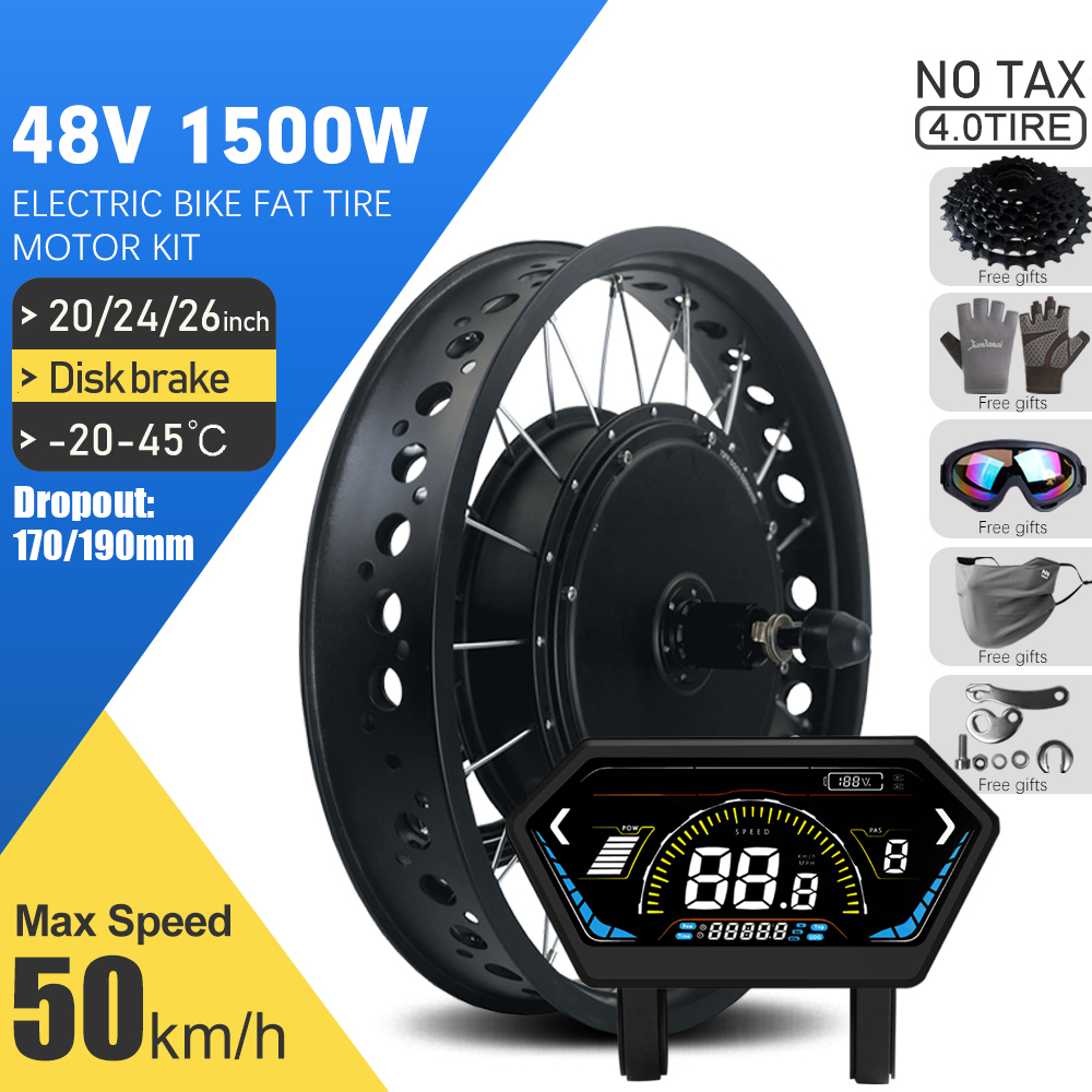 Ebike Conversion Kit 72V 3000W - طقم دراجة كهربائية للثلج 48 فولت