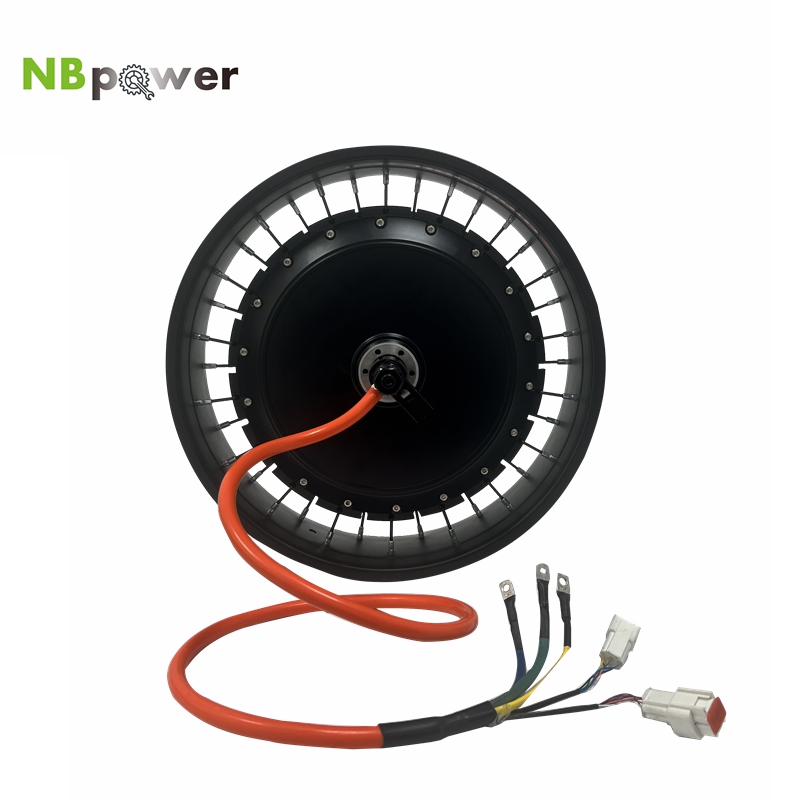 72V 5000W Hub Motor Kit - NBpower/QS273 40H 20x4/24x4/26x4 تصنيف 72 فولت