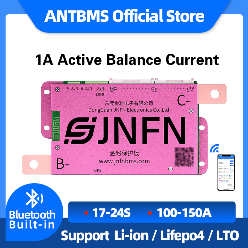 Smart Bms 72V 20S 150A Bluetooth - ANT BMS 1A نشط التوازن بطارية