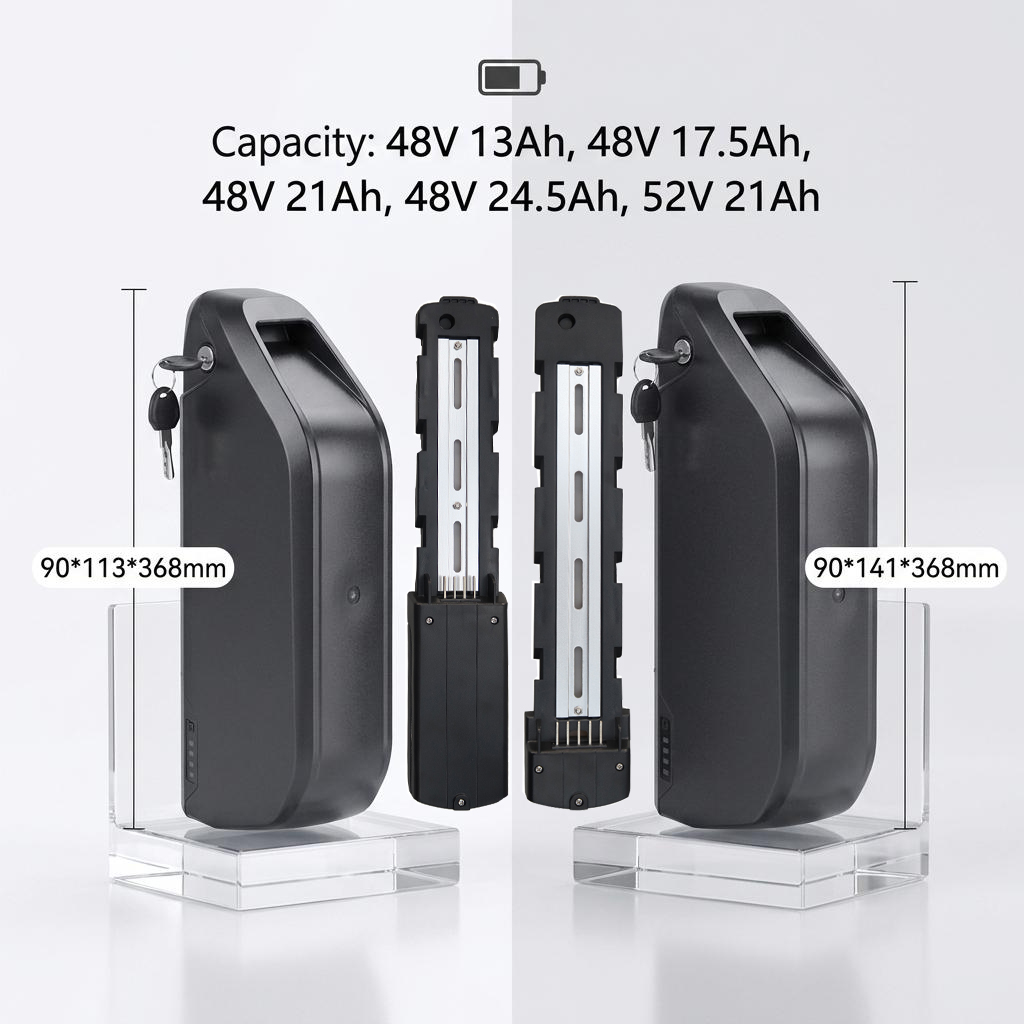 بطارية دراجة كهربائية هايلونج  - مراجعة Ebike Battery 48V 20Ah Hailong وسعره