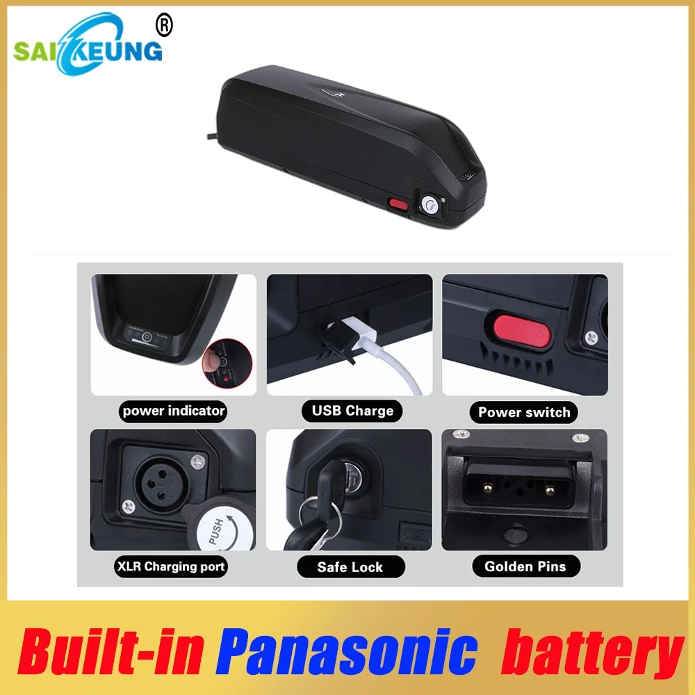 الأصلي 48V 52V 20AH 60V Ebike  - مراجعة Ebike Battery 48V 20Ah Hailong وسعره