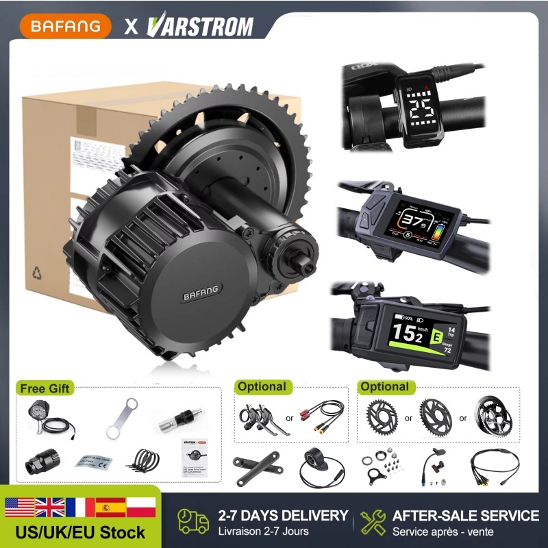 طقم محرك بافانغ 48 فولت 750 وا - مراجعة Bafang Bbs02B 48V 750W Mid Drive Kit وسعره